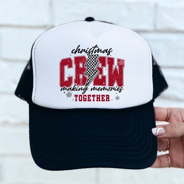 Christmas Crew Making Memories Trucker Hat