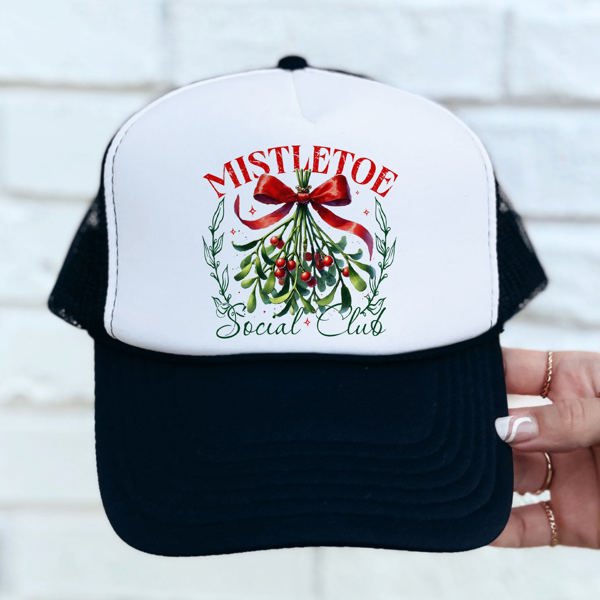 Mistletoe Social Club Trucker Hat