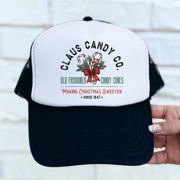 Claus Candy Co Trucker Hat