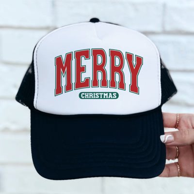 Merry Christmas Trucker Hat