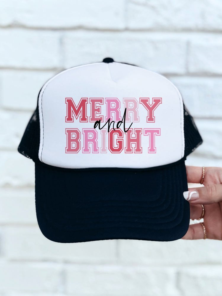 Merry & Bright Trucker Hat