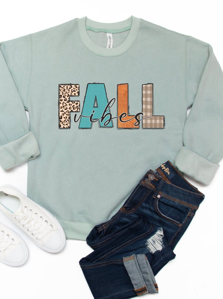 Fall Vibes Graphic Sweatshirt