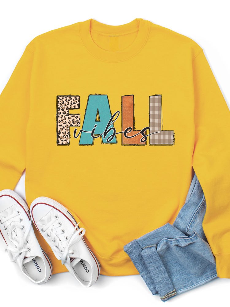 Fall Vibes Graphic Sweatshirt