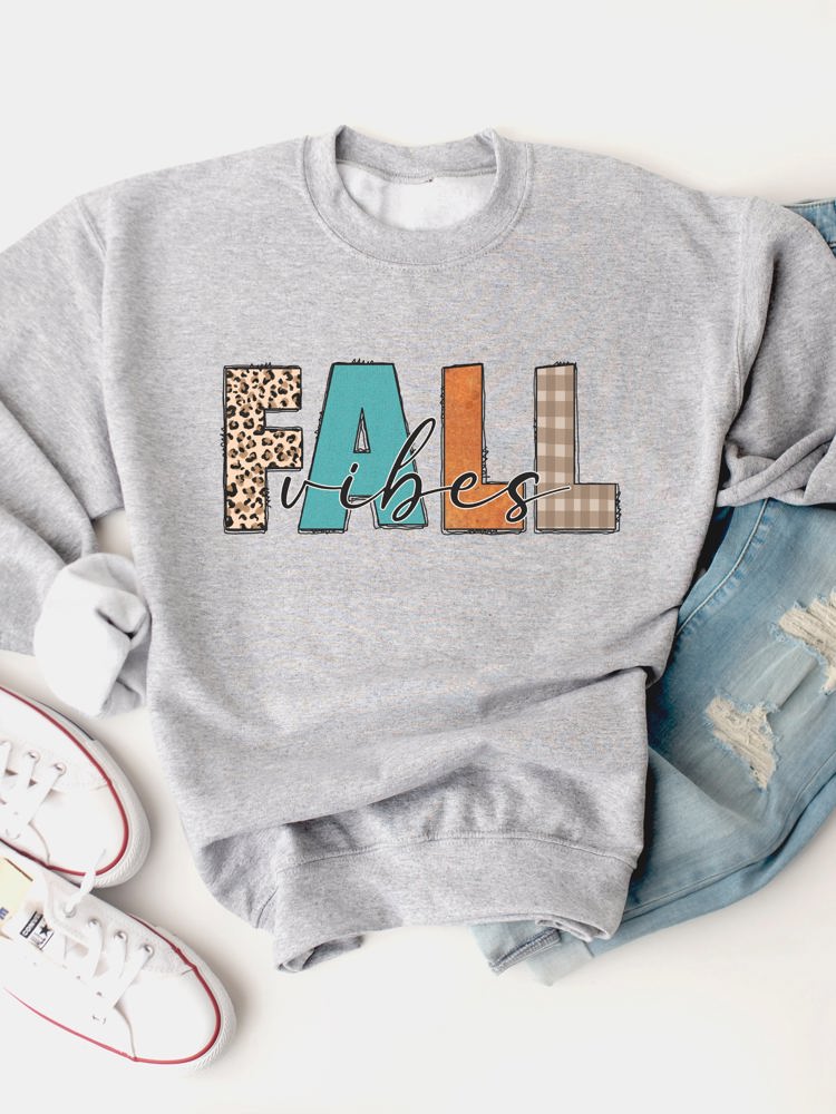 Fall Vibes Graphic Sweatshirt