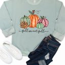 Medium Sage Fall Sweet Fall Graphic Sweatshirt