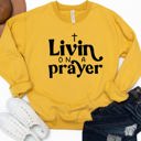  Livin On A Prayer Graphic Sweatshirt