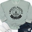 Large Sage Hocus Pocus University Graphic Sweatshirt