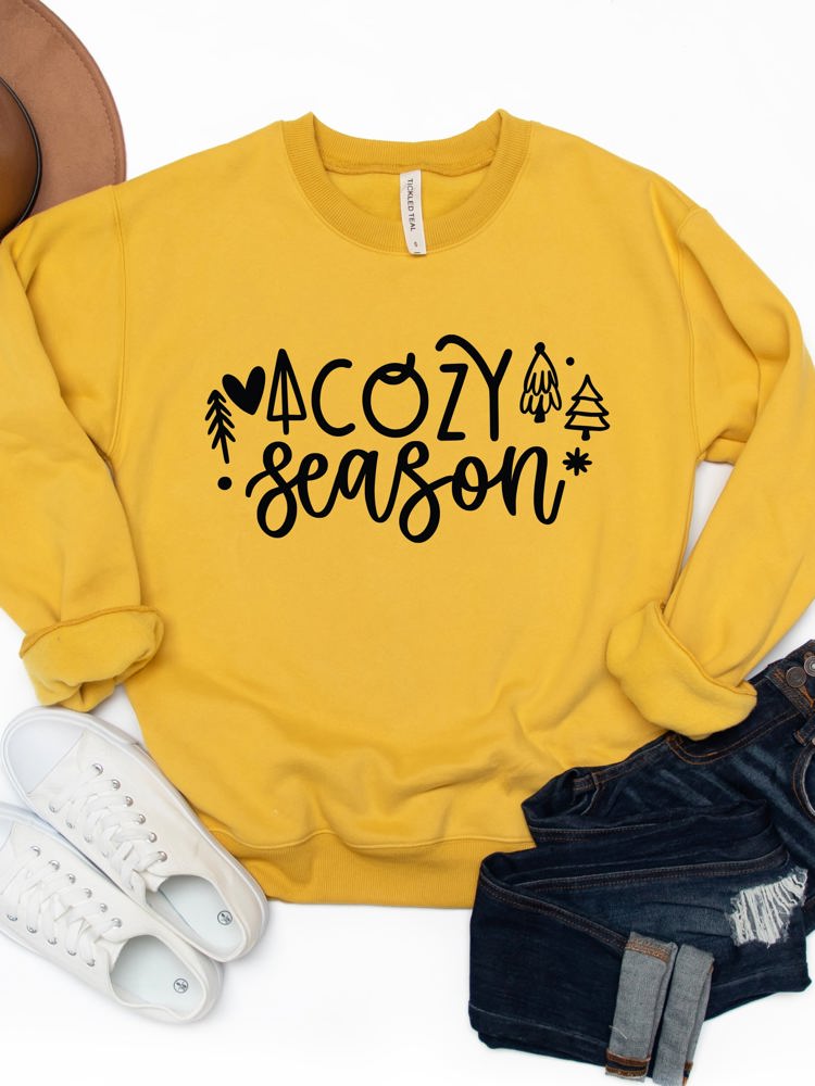 Cozy Season (Trees) Graphic Sweatshirt