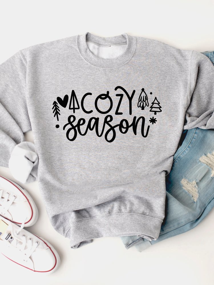 Cozy Season (Trees) Graphic Sweatshirt