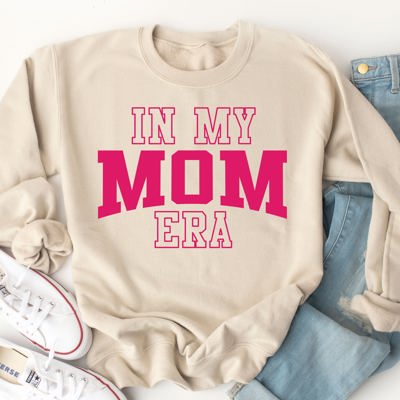 In My Mom Era Graphic Sweatshirt