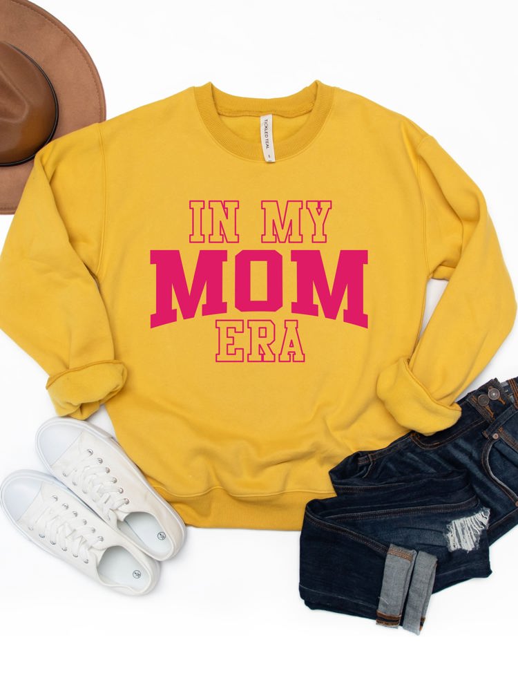 In My Mom Era Graphic Sweatshirt