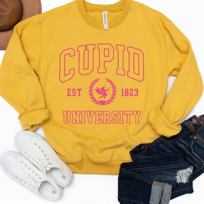 Cupid University Graphic Sweatshirt