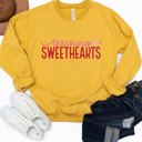  Teaching Sweethearts Graphic Sweatshirt