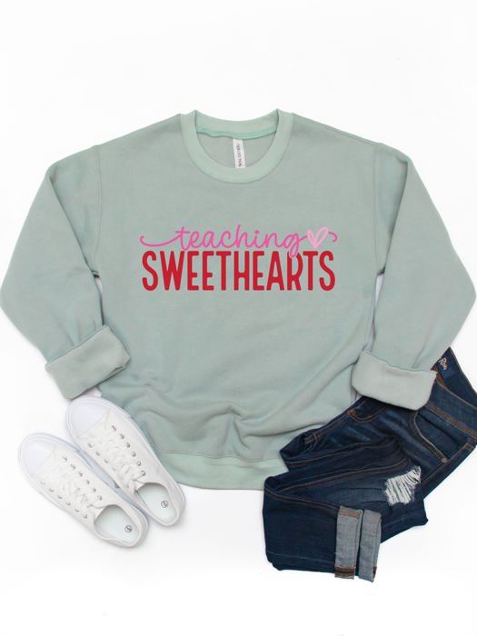 Teaching Sweethearts Graphic Sweatshirt