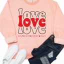  LOVE All Day Every Day Graphic Sweatshirt