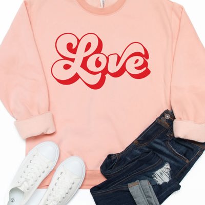 Love Graphic Sweatshirt