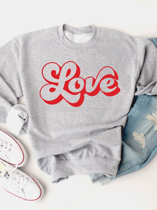 Love Graphic Sweatshirt