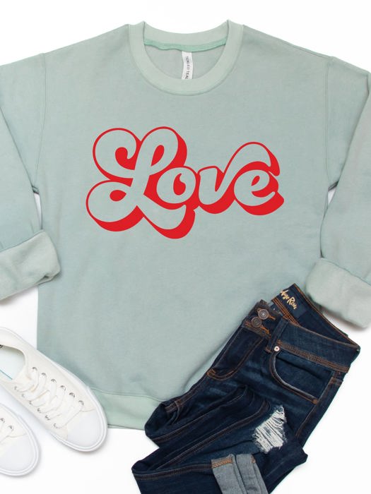 Love Graphic Sweatshirt