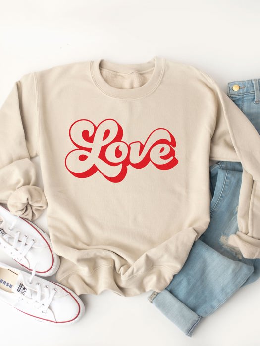 Love Graphic Sweatshirt