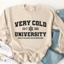  Very Cold University Graphic Sweatshirt