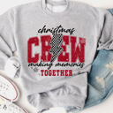  Christmas Crew Graphic Sweatshirt