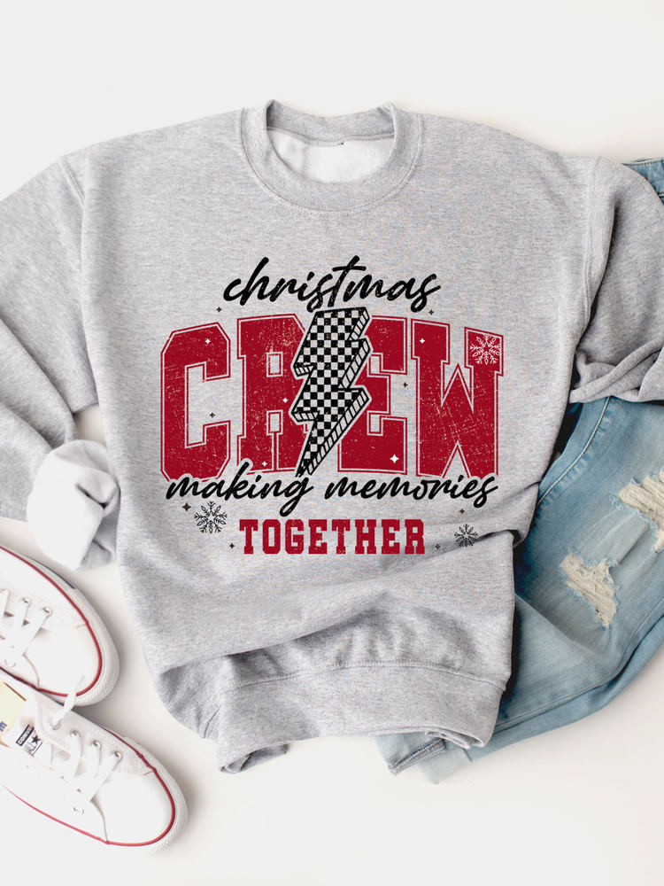 Christmas Crew Graphic Sweatshirt