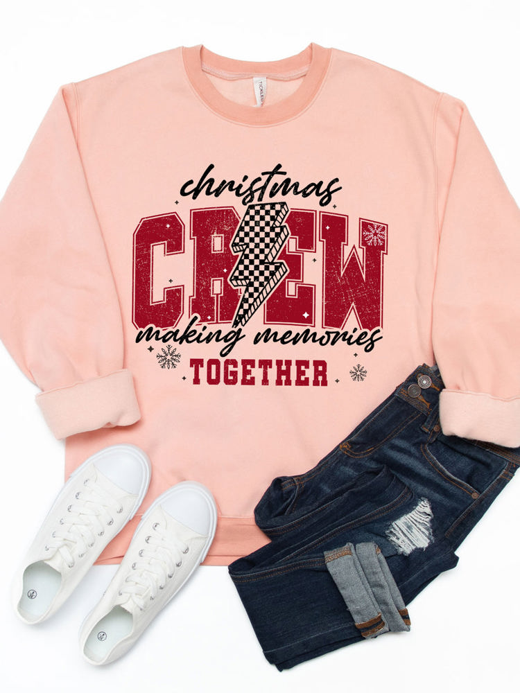 Christmas Crew Graphic Sweatshirt