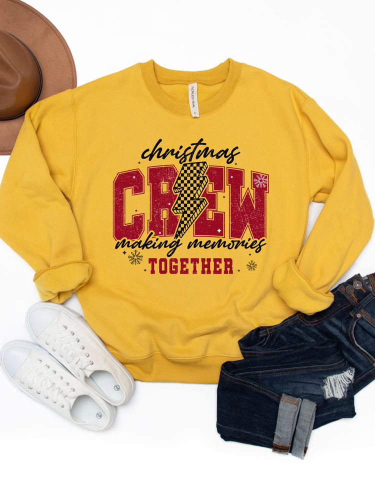 Christmas Crew Graphic Sweatshirt