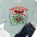  Mistletoe Social Club Coquette Graphic Sweatshirt