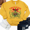  Mistletoe Social Club Coquette Graphic Sweatshirt