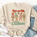 Medium Tan Let’s Get This Party Crackin Graphic Sweatshirt