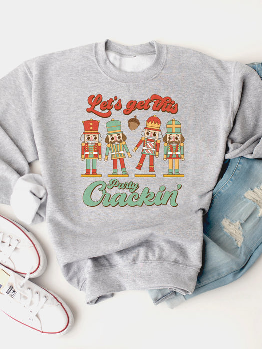 Let’s Get This Party Crackin Graphic Sweatshirt