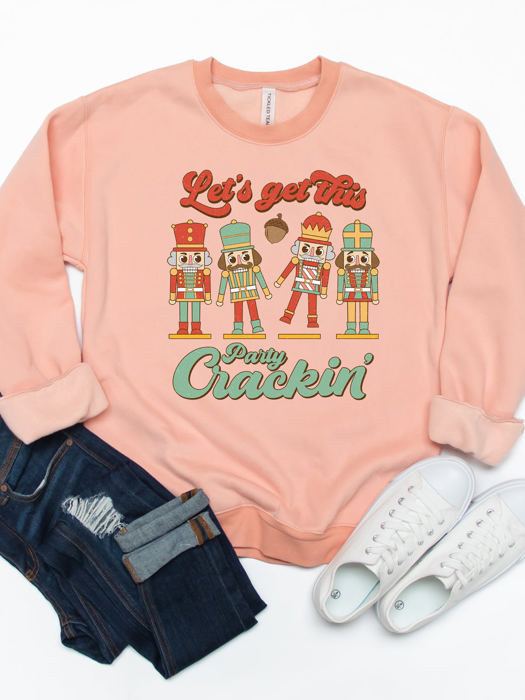 Let’s Get This Party Crackin Graphic Sweatshirt