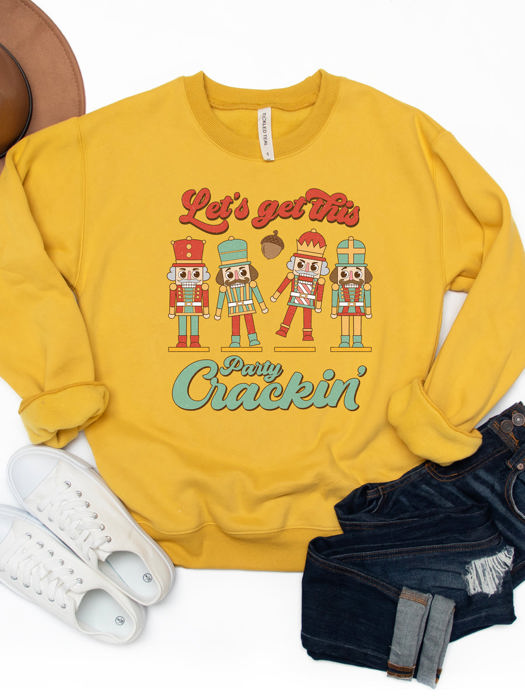 Let’s Get This Party Crackin Graphic Sweatshirt