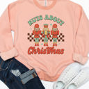  Nuts About Christmas Graphic Sweatshirt