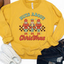  Nuts About Christmas Graphic Sweatshirt