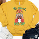  You Crack Me Up Graphic Sweatshirt