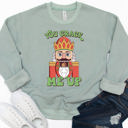 Large Sage You Crack Me Up Graphic Sweatshirt