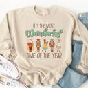 Medium Tan It’s the most wonderful time of the year, nutcracker Graphic Tee