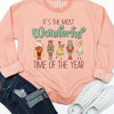 Large Peach It’s the most wonderful time of the year, nutcracker Graphic Tee