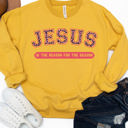  Jesus Is The Reason For The Season Graphic Sweatshirt