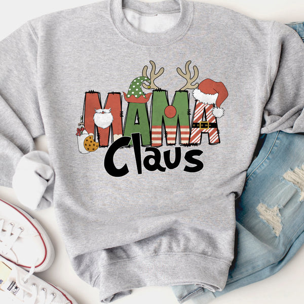 Mama Claus Graphic Sweatshirt