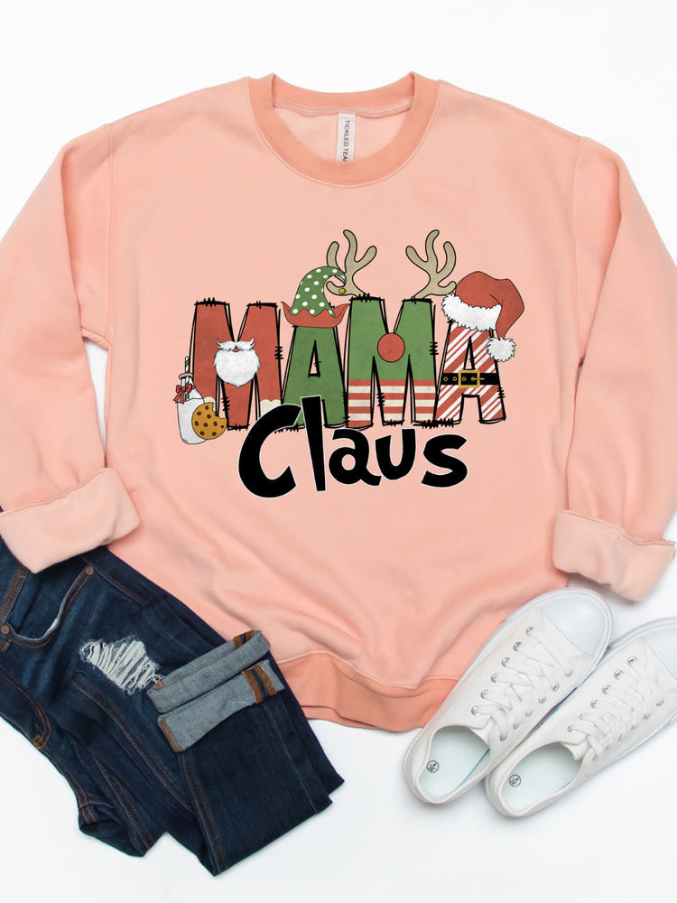 Mama Claus Graphic Sweatshirt