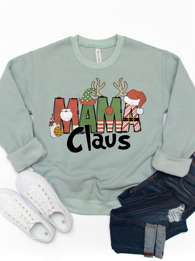 Mama Claus Graphic Sweatshirt