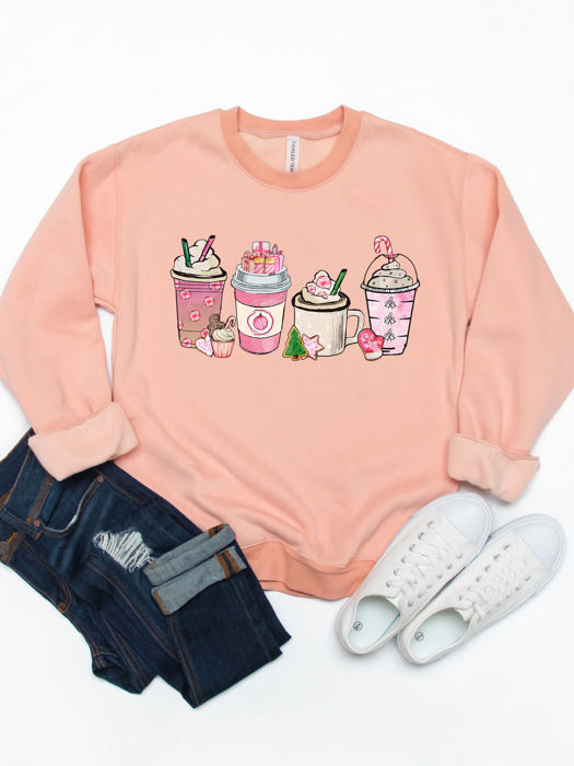 Christmas Coffee Graphic Sweatshirt