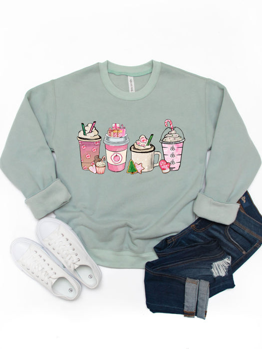 Christmas Coffee Graphic Sweatshirt