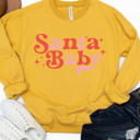  Santa Baby Graphic Sweatshirt