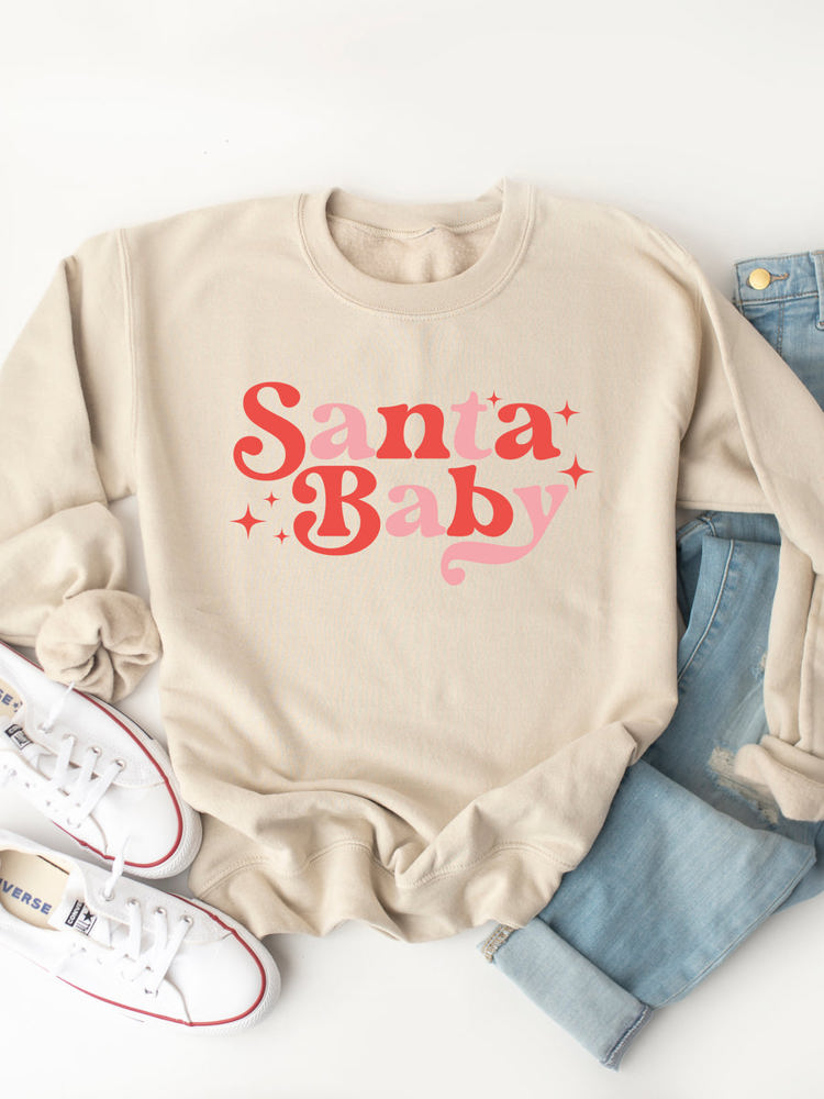 Santa Baby Graphic Sweatshirt