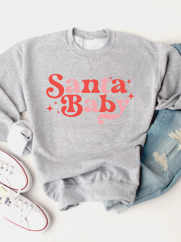 Santa Baby Graphic Sweatshirt