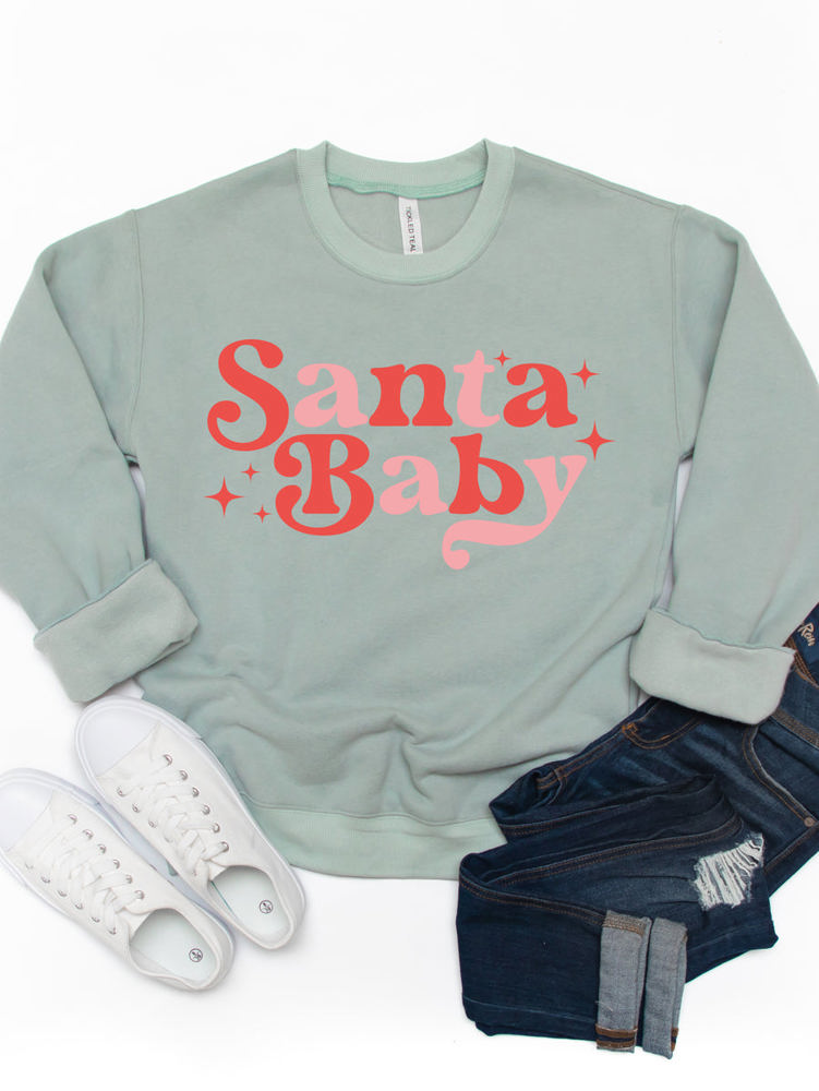 Santa Baby Graphic Sweatshirt